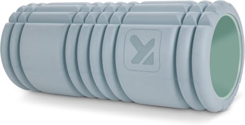 TRIGGERPOINT Performance Therapy Grid Patented Multi-Density Foam Massage Roller (80% Recycled) Exercise, Deep Tissue Muscle Recovery - Muscle Pain&Tightness, Improves Circulation (13"), Blue - size: Pack of 6