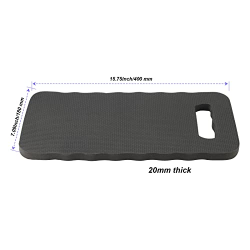 6 Pack Garden Kneeling Pads, Foam Thick Knee Pad, Kneeler Mat for Long Gardening Hours, Yoga, Prayer and Exercise 16 x 7 x 1 Inch, Black - size: 6PCS Black