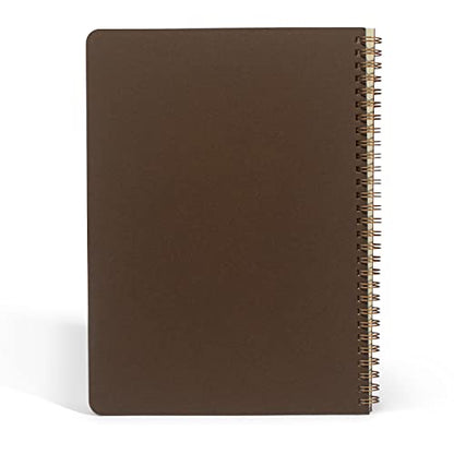 Kolo 7x10 Drawing Book, Spiral Bound, 100lb/163gsm, Ideal for Graphite and Colored Pencil