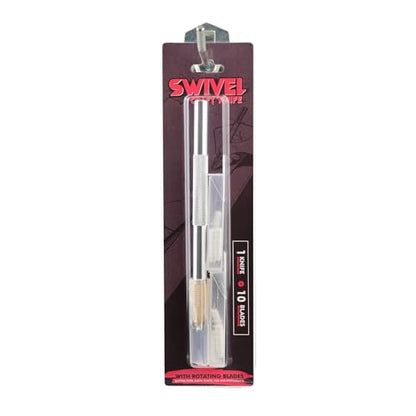 EHDIS 360° Swivel Blade Craft Knife – Precision Rotary Cutter for Intricate Designs | Effortless Curves on Paper, Vinyl, Model Making, Art, Working-Stencil, Crafting