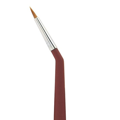 Princeton Velvetouch Minitightspt Brush, Synthetic, Short Handle, Size 3/0 inch, 1 Count