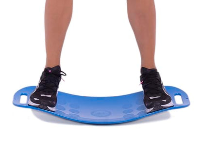 Balance Boards Yoga, Fitness Board, Workout Balance Board Sports, Twist Board for Workout, Gym Sports, Balancing Exercises, Dancers, Stability Training Twisting, Exercise Abs Arms Legs,Blue