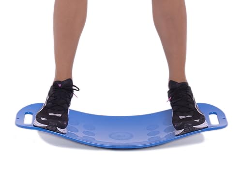 Balance Boards Yoga, Fitness Board, Workout Balance Board Sports, Twist Board for Workout, Gym Sports, Balancing Exercises, Dancers, Stability Training Twisting, Exercise Abs Arms Legs,Blue
