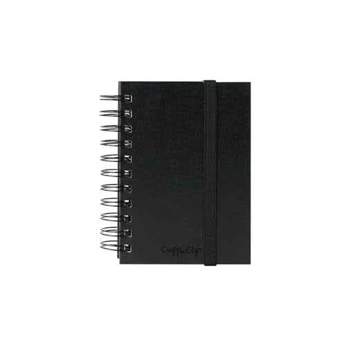 CuppaClip Sketch Book Hardcover Drawing Pad 300GSM Acid-Free Paper Spiral Bound Sketchbook 50 Sheets/100 Pages Art Supplies (Spiral Binding, 4x5.9in) - color: Spiral binding, size: 4x5.9in