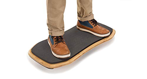 UPLIFT DESK Motion-X Balance Board - 27" Ergonomic Wobble Board for Standing Desks, Anti-Fatigue Support for Core Engagement & Stability - style: Comfort Mat