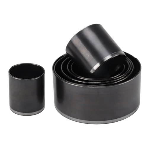 21 Pcs Leather Circle Cutter Tool Set, Circle Punch Tools, 20/25/30/35/40/45/50mm High Carbon Steel Round Hole Punch Set Leather Cutting Dies for Belts Fiber Board DIY Crafts