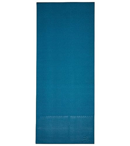 Everyday Yoga Mat Premium Edition, Non-Slip, Eco-Friendly, 3-5mm Thickness - color: Extra Large - Peacock, size: 5mm