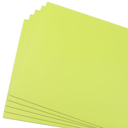 5 PCS Green A4 Rubber Carving Blocks, 8.3 x 11.8 Inch Large Stamp Block, Soft Rubber Stamping for Printmaking, Linoleum for Engraving Crafts - color: Green