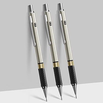 Four Candies Art Mechanical Pencil Set 3PCS 2MM Mechanical Pencils+Metal Mechanical Pencil Set - 3PCS 0.5mm Art Mechanical Pencils