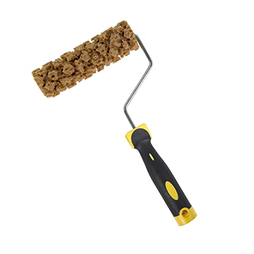 Hanroy 6" Sea Sponge Roller - Texture Paint for Walls, Faux Finish | 6-Inch Sea Sponge Roller For Faux Finish & Texture Painting. Sponge Patterns On Walls & Ceilings.Washable & Reusable(M60) - color: M60