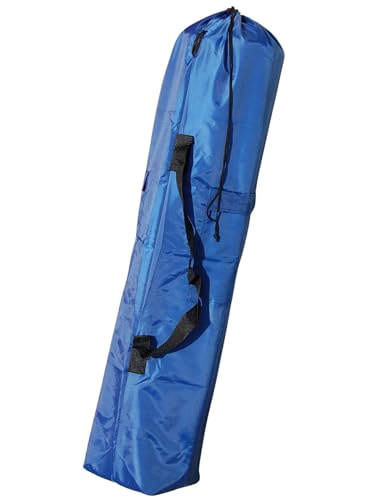 43"x9"x9" (Blue, L) Replacement Bag for Folding Camping Chair, Camp Chairs, Hammock, Yoga Mat, Beach Chair, Umbrella, Tent Bag 420D Oxford Polyester Fabric w/Side Pockets - color: Blue, size: Large 43"x9"x9"