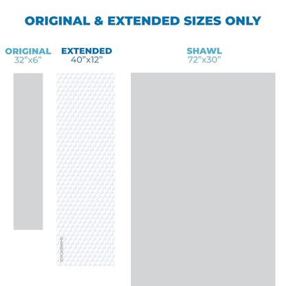 SHAKEitCOOL Extended Size Cooling Towel – Be Cool in Style - Heat Relief, Soft, Lightweight, Sun Protection, Easy Clean - Perfect for Biking, Hiking, Running, Yoga, Golf, Gardening - Golf M - color: Golf