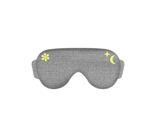 ASUTRA Kids Eye Pillow for Sleep, Gray Cotton Jersey
