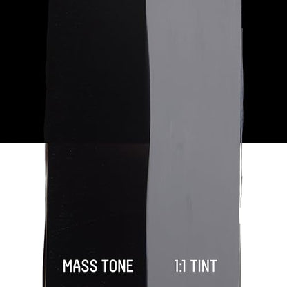 Liquitex BASICS Acrylic Fluid Paint, 4-oz Bottle, Ivory Black | Super Versatile, Fine Art Pigments; Fluid Consistency, Vibrant satin colors, Permanent, Lightfast, Water-Resistant Finish - color: Ivory Black, style: 118ml (4-oz)