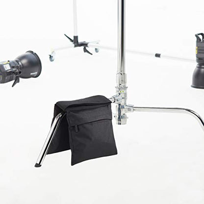 Amazon Basics Photography Sand Bags for Light Stands with Handle, 4-Pack, Black - size: Pack of 4