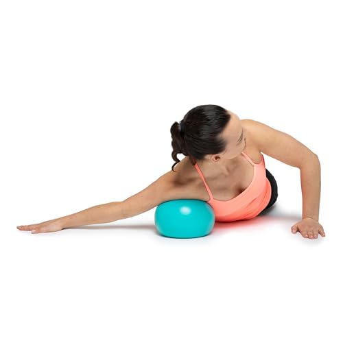 OPTP Lo Rox Body Sphere with Pump – Inflatable Pilates Ball, 8"