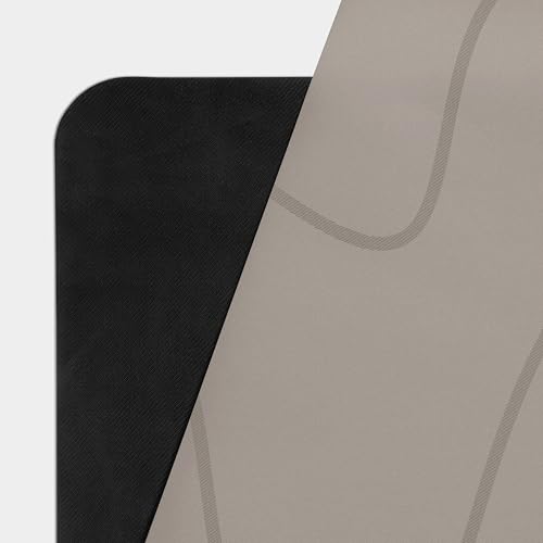 WeGym Yoga Mat, 4 mm Cushioned Non-Slip for Yoga, Pilates and Home Workouts - color: Desert Tan, style: Polyurethane