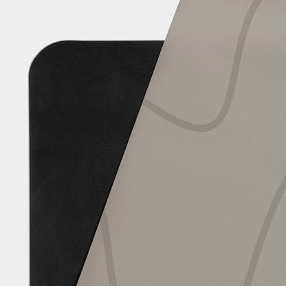WeGym Yoga Mat, 4 mm Cushioned Non-Slip for Yoga, Pilates and Home Workouts - color: Desert Tan, style: Polyurethane