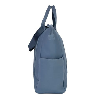 Jessica Simpson Countryside Travel Tote with Zipper Shoulder Carry On Work Bag for Women - color: Oceanview