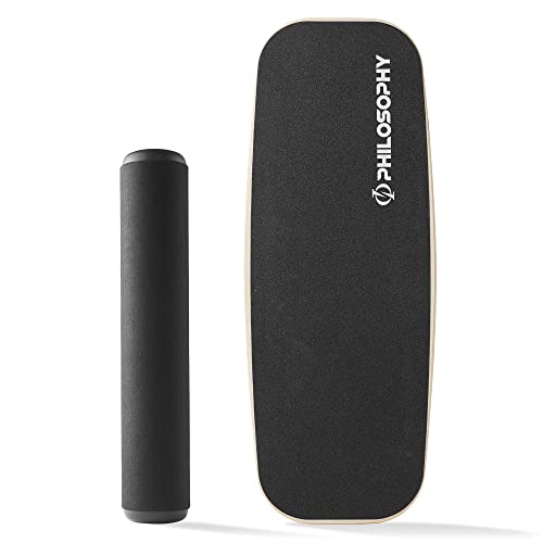 Philosophy Gym Balance Board, Wooden Balance Exercise Trainer