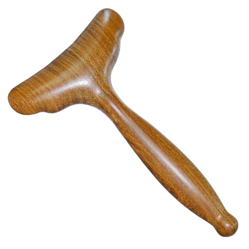 림프 배수 마사지기 나무 마사지 도구 15.5 x 8.9cm(6.1 x 3.5인치)