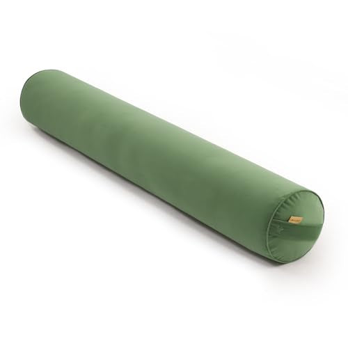 Body Pillow for Adults,Long Round Pillow,Big Cylindrical Pillow,Large Full Bolster Pillows for Side Sleepers (Olive Green, 47.24"*7.87") - color: Olive Green, size: 47.24"*7.87"