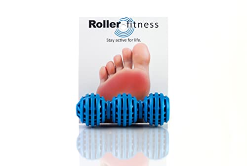 Roller Fitness Mini Foot Massage Roller, 5-Inch Travel-Size Foot Massaging Roller, Extra Firm to Release Trigger Points & Knots
