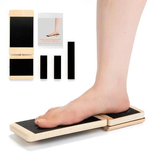 Ankle Foot Strengthener Exerciser for Sprained, Single Leg Balance Board