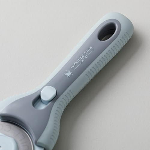 Missouri Star Rotary Cutter, 60mm Blade, Rolling Cutter Tool for Quilt Appliques and Cutting Fabrics, Essential Quilting and Sewing Supplies for DIY Craft Projects - color: 60mm Rotary Cutter