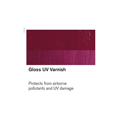 Winsor & Newton Professional Acrylic Medium, Gloss UV Varnish, 125ml | Applies a removable glossy protective coating that helps shield finished acrylic paintings from UV exposure and dirt. - color: Gloss Uv Varnish, style: 125ml (4.2-oz)