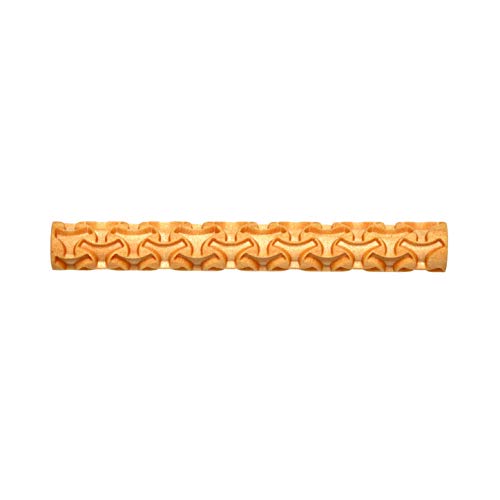 MKM Pottery Tools Wood Twig Rollers for Clay (TW-07 Wishbone Weave) - color: TW-07 Wishbone Weave