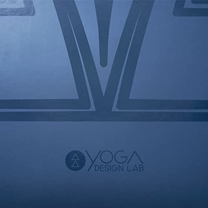 YOGA DESIGN LAB | The Infinity Mat | Luxurious Non-Slip Design Provides Unparalleled Grip to Support and Align You Beautifully | Eco-Friendly | w/Carrying Strap! - color: Diamond Align Navy, size: 5mm