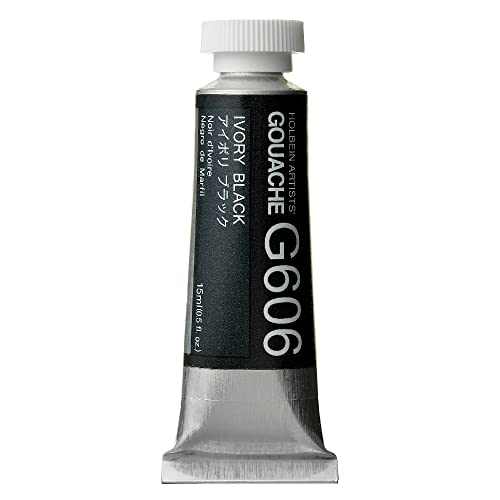 Holbein Artists Gouache Ivory Black 15ml (A)