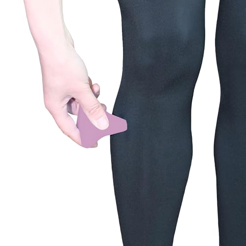 Manual Trigger Point Massage Tool Small Massager Ball 3″×2.6″ Purple - color: Purple