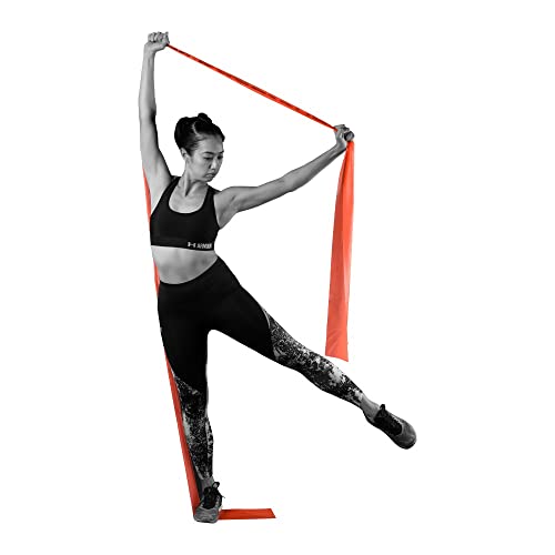 5-9FT Product of Malaysia Set of 3 Orange Sanctband Level 2 Light Resistance Exercise Bands Physical Therapy Strength Training Yoga Pilates Stretching Elastic Band Different Strengths Workout - size: 9Ft
