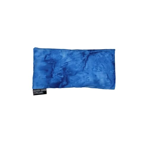 Mother Earth Pillows Therapeutic Eye Pillow (Blue Print - No Herbs Added) - color: Blue Print - No Herbs Added