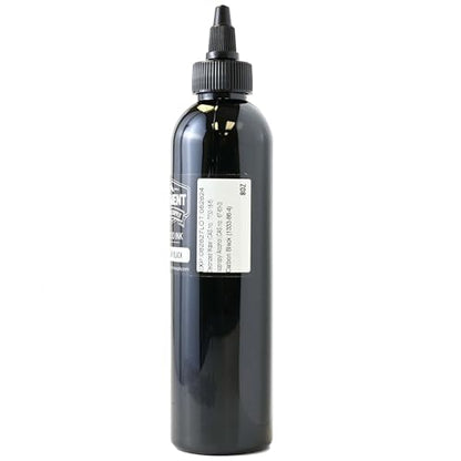 Element Tattoo Supply Black Tattoo Ink 8oz Bottle | Professional Black Ink | USA made formula, smooth reliable flow, deep bold saturation, ideal for lining and shading, trusted by professional artists - size: 8oz
