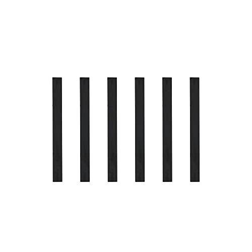 Soho Urban Artist Compressed Charcoal - Drawing Charcoal for Artists, Students, Blending, Live Figure Drawing, & More! - [Black - 6 Pack] - size: 6 Count (Pack of 1), style: Versatile, Professional