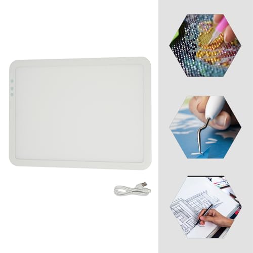 A3 LED Light Box for Tracing & Drawing, Adjustable Green Light Pad, Essential Tool for Artists, Tattoo Designers, and Craft Projects