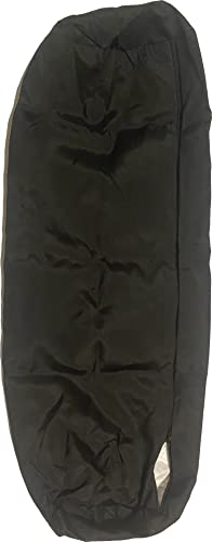 Therapist’s Choice® Bolster Cover with Zipper Closure, Soft & Durable, Size: 6" x 27" (Cover Only, Bolster Not Included) (Black Polyester) - color: Black Polyester