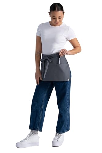 Chef Works Unisex Waitress Apron - color: Grey