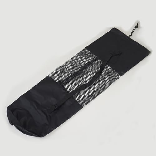 2 Pcs Yoga Mat Mesh Bags Portable Exercise Yoga Mat Carriers Large Yoga Mat Storage Bags with Adjustable Strap