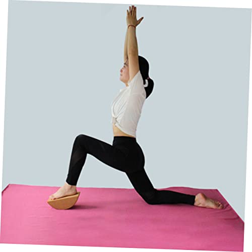 VOSAREA Cork Yoga Block High Density Yoga Brick for Balance Stretching Pilates Hot Meditation Non Slip Support for Core Workouts 9.44 X 3.93 X 3.34 in 1 Pack
