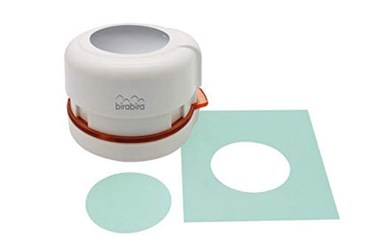 Bira Craft 2" Circle Magnetic Punch - Anywhere & Everywhere Punch for Paper Crafting & Scrapbooking - size: circle