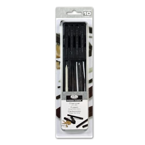 Royal & Langnickel Mini Tin Charcoal Art Set - style: Charcoal
