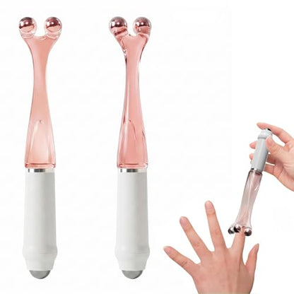 2pcs Finger Massager Roller,Finger Massager,Finger Massager for Arthritis,Hand Massager Tool,Hand Roller Massager,Improves Circulation,Hand Pain and Stress,for Fingers, Hands and Palms(Coffee)