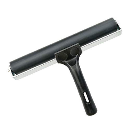 7.9'' Rubber Roller Glue Roller for Anti Skid Tape Construction Tools, Printmaking, Inking and Gluing Applications