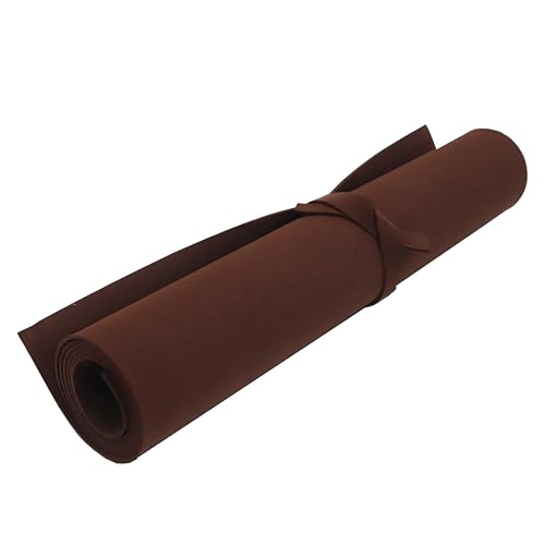 OISAKLD Brown EVA Foam 2mm-10mm 13.7"×39" Craft Foam Sheet 74 kg/m³ EVA Foam Cosplay for Craft Model Cosplay 2mm - color: Brown, size: 2mm -Thickness