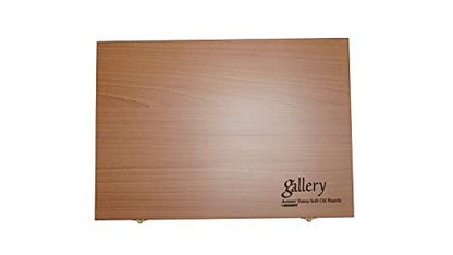 Mungyo Gallery Artists' Soft Oil Pastels Wood Box Set of 72 Assorted Colors(MOPV-72W)