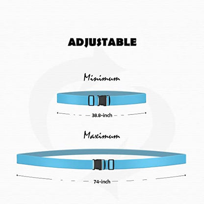 2pcs 74″×2″Luggage Straps for Suitcases,Adjustable Suitcase Straps and Heavy Duty Strap Buckle Packing Straps Travel Accessories,Blue - color: Blue 2PCS